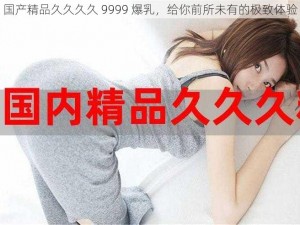 国产精品久久久久 9999 爆乳，给你前所未有的极致体验