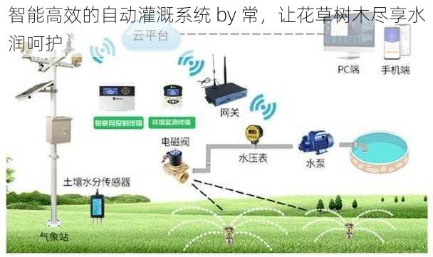 智能高效的自动灌溉系统 by 常，让花草树木尽享水润呵护