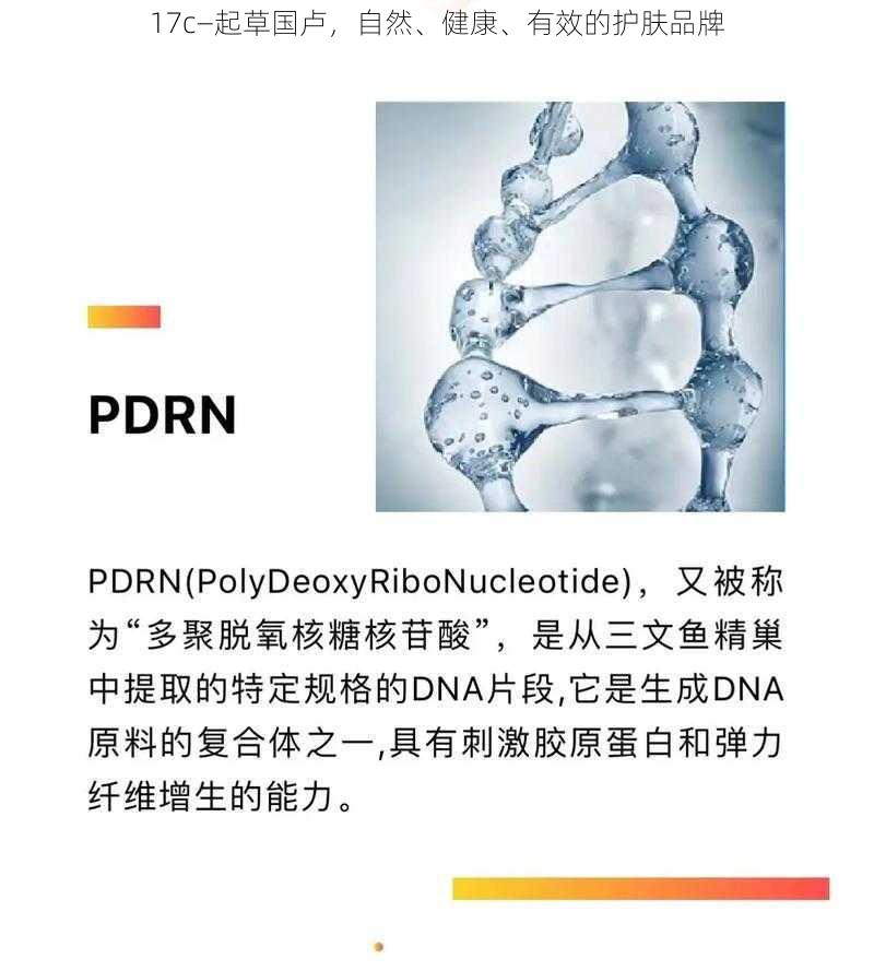 17c—起草国卢，自然、健康、有效的护肤品牌